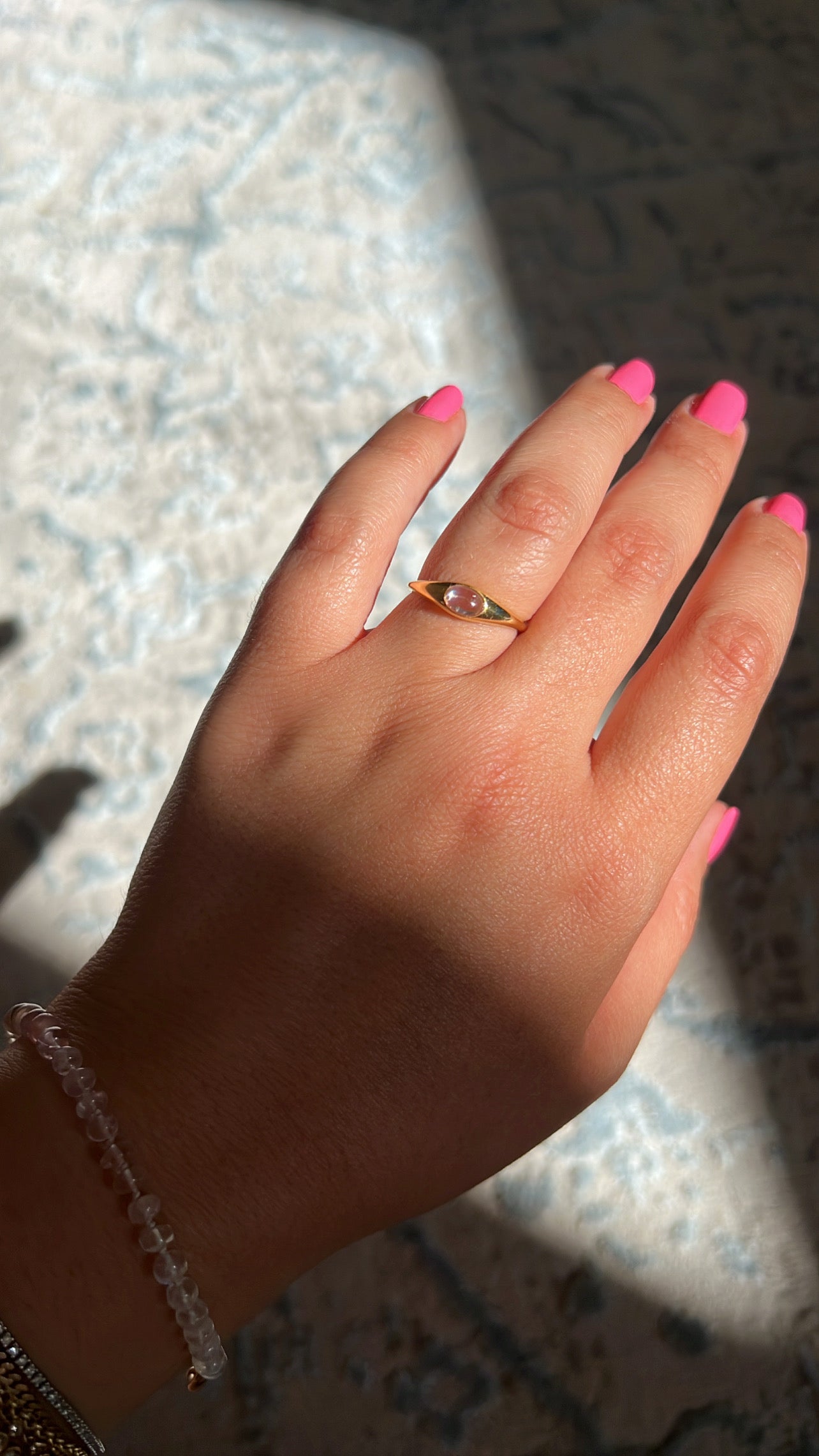 Magnificent Moonstone Ring (Made-To-Order)