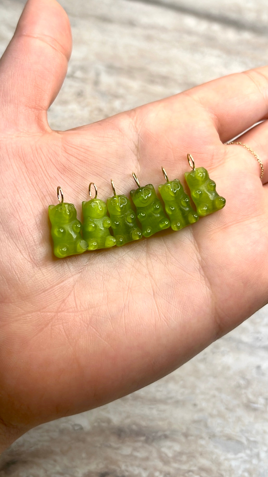 Lime Green Gummy Bear