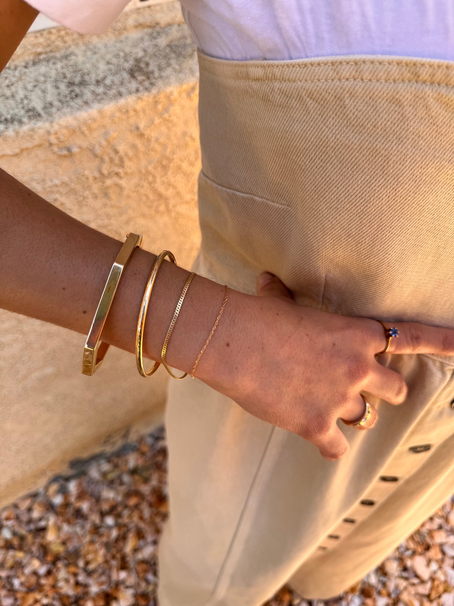 Octagon Bangle
