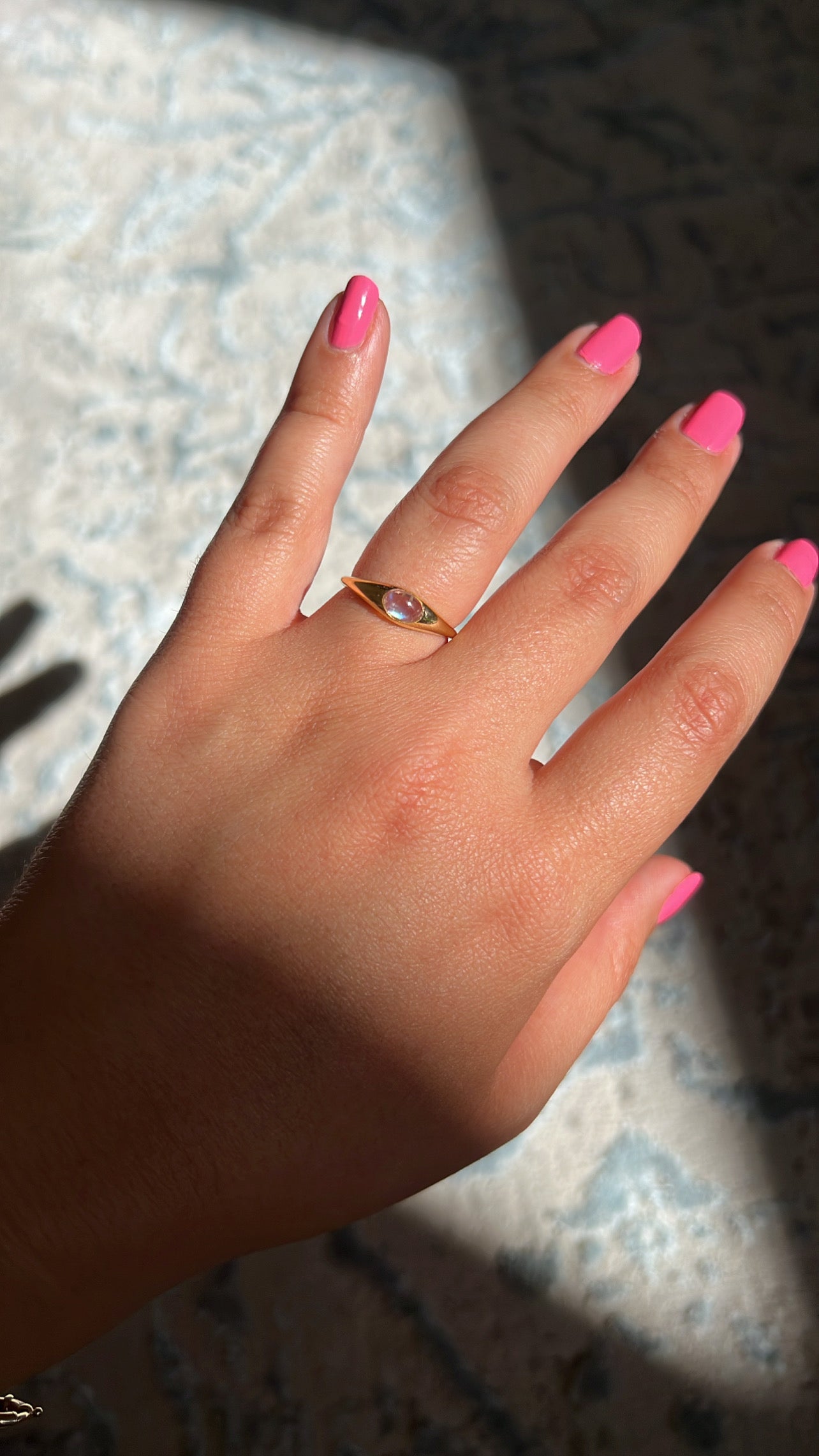 Magnificent Moonstone Ring (Made-To-Order)
