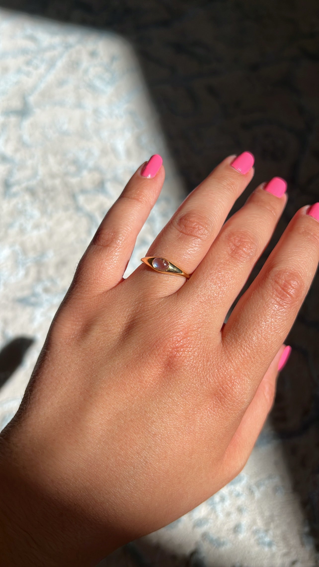 Magnificent Moonstone Ring (Made-To-Order)