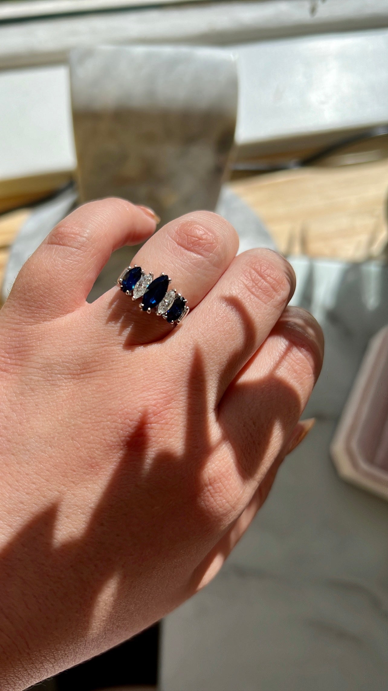 Sapphire & Diamond Ring (6)