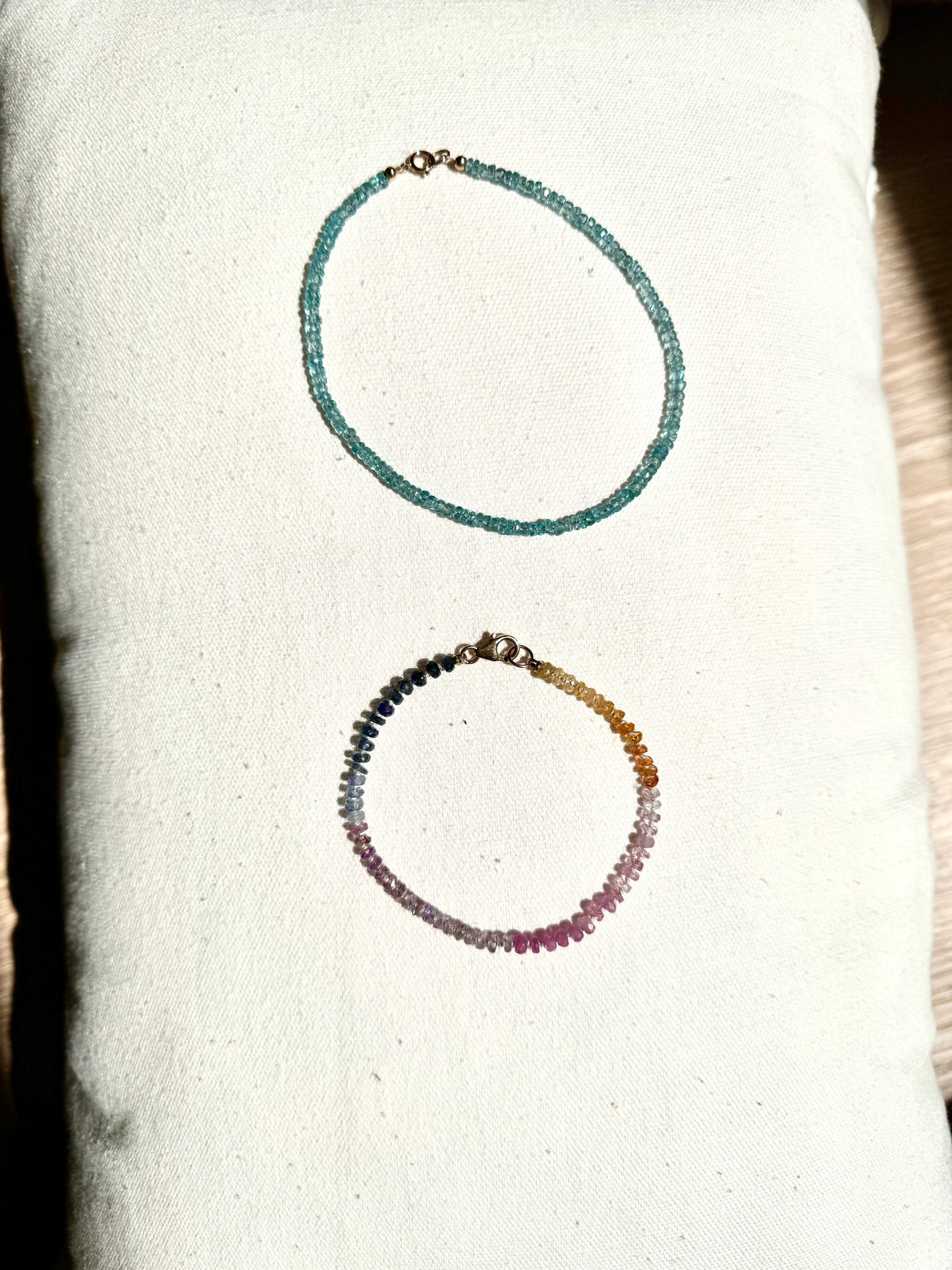 Rainbow Sapphires Bracelet