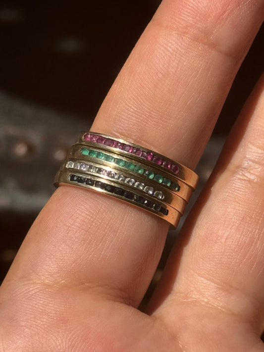 4 Precious Gems Rings (9)