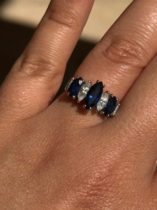 Sapphire & Diamond Ring (6)