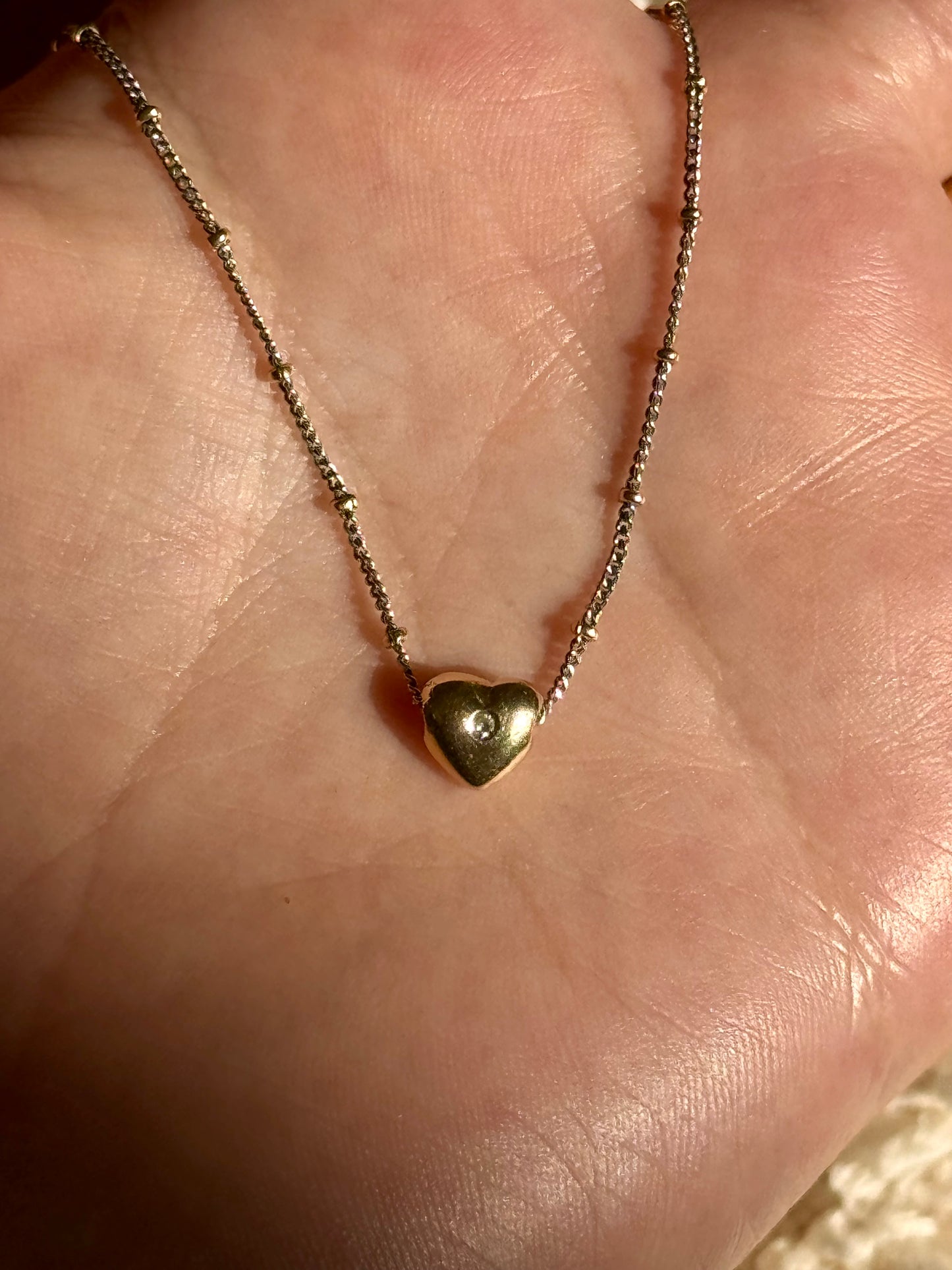 Diamond Heart Necklace