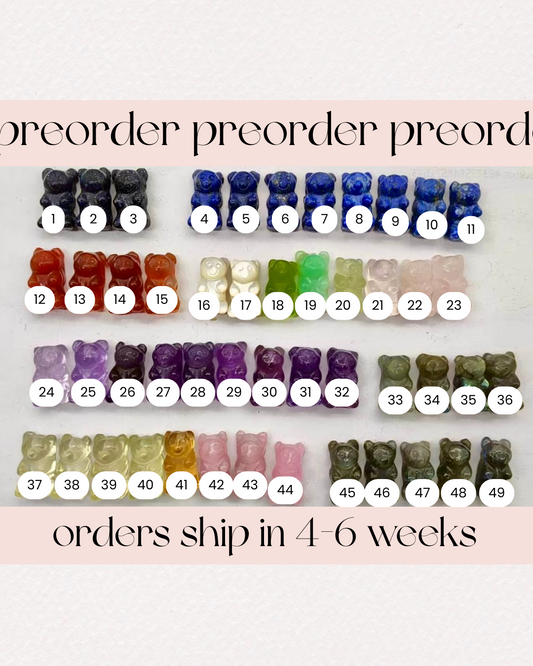 .PREORDER Gummy Bear Charms