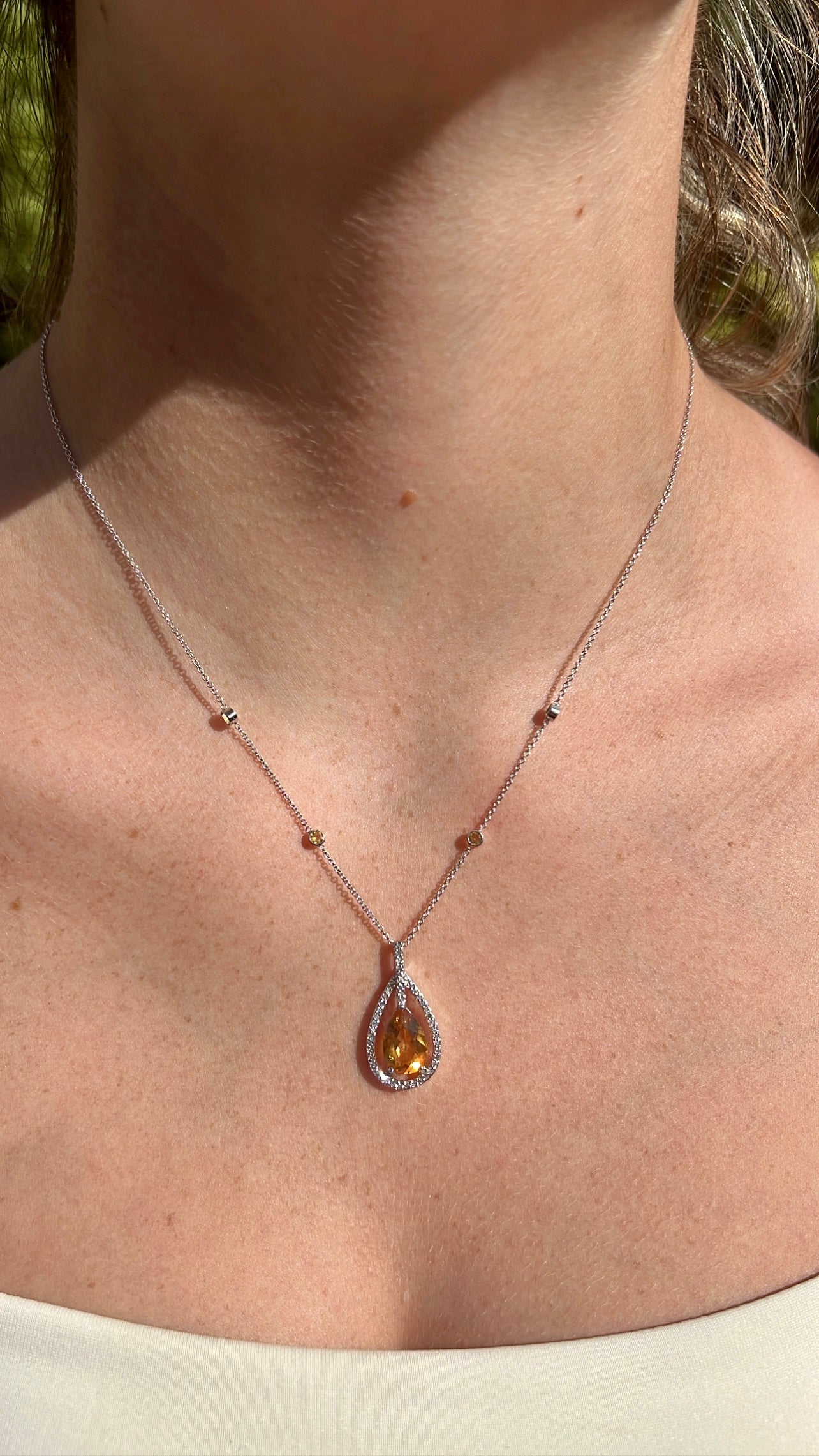 Honey Drop Necklace