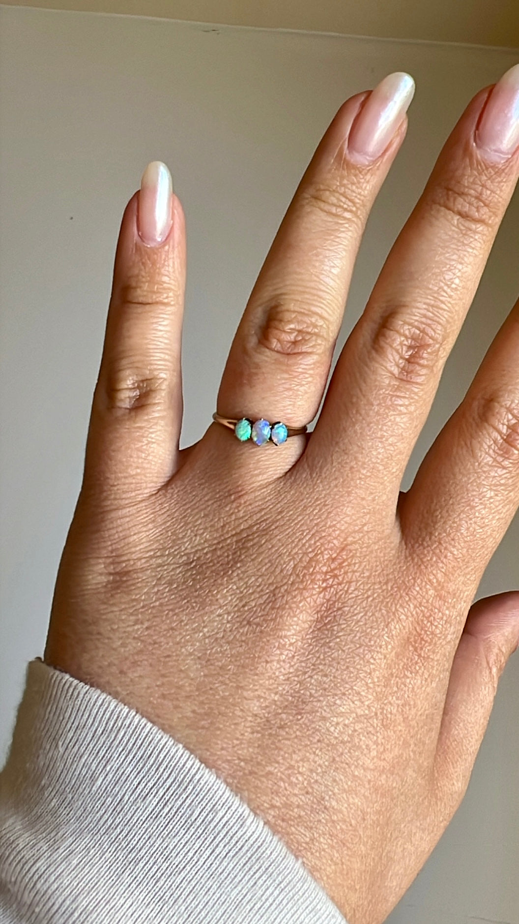 Antique Opal Trilogy Ring (6)