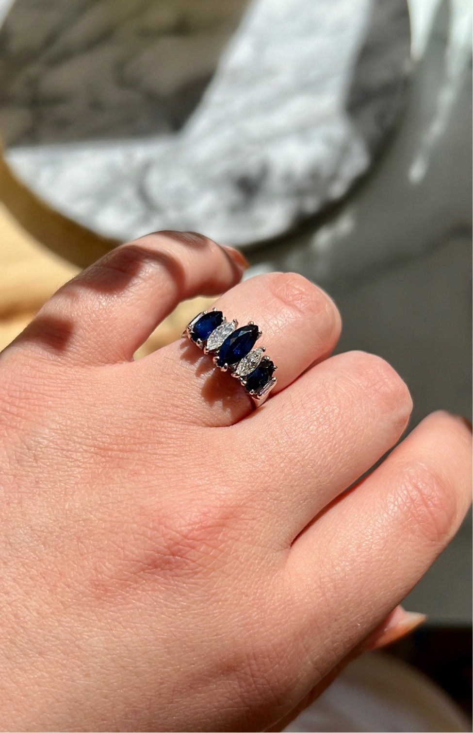 Sapphire & Diamond Ring (6)