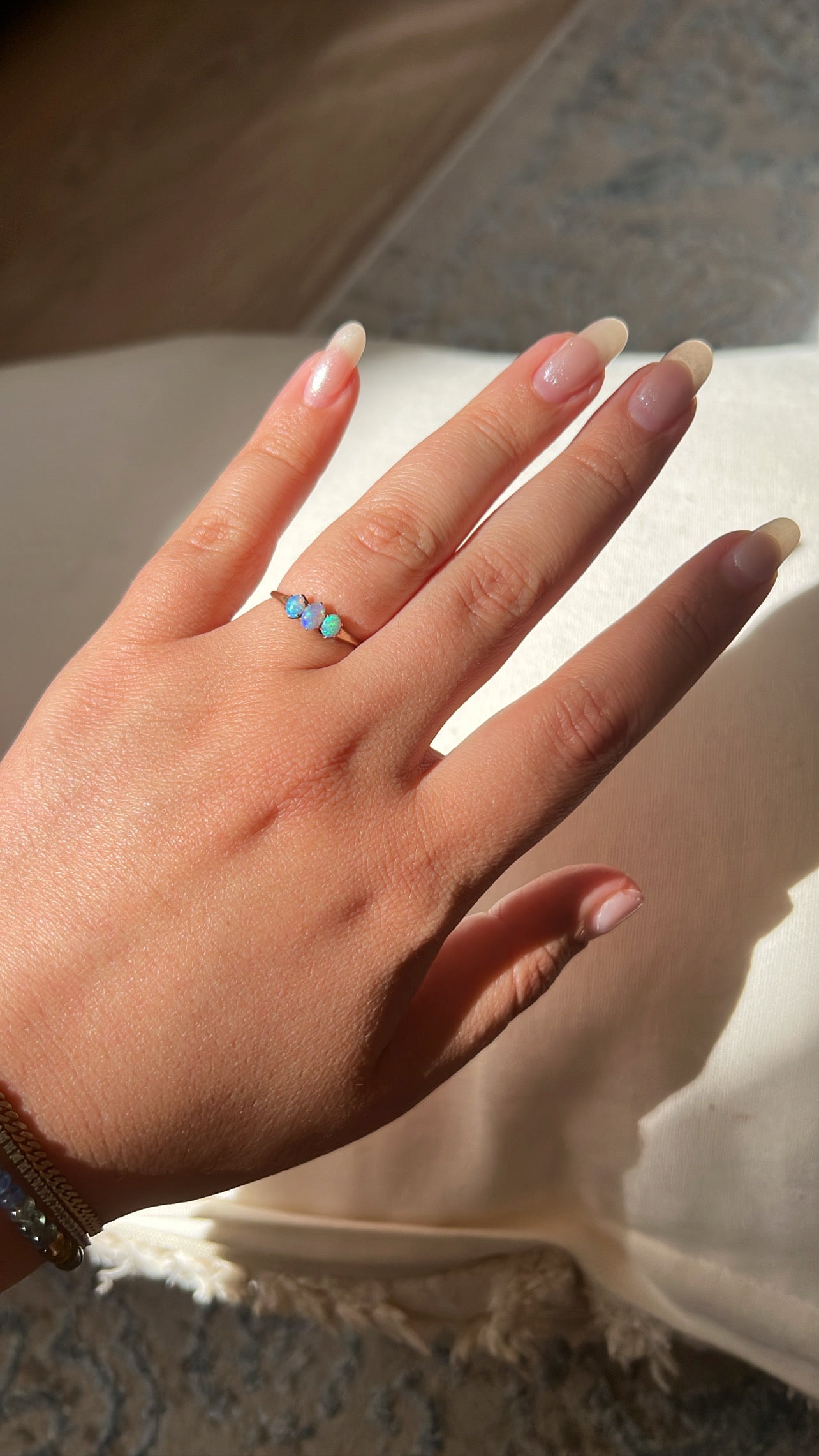 Antique Opal Trilogy Ring (6)